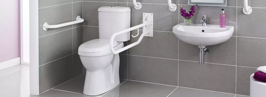 Modern Handicap Bathroom Solutions with Safety Features in Lakeland, FL