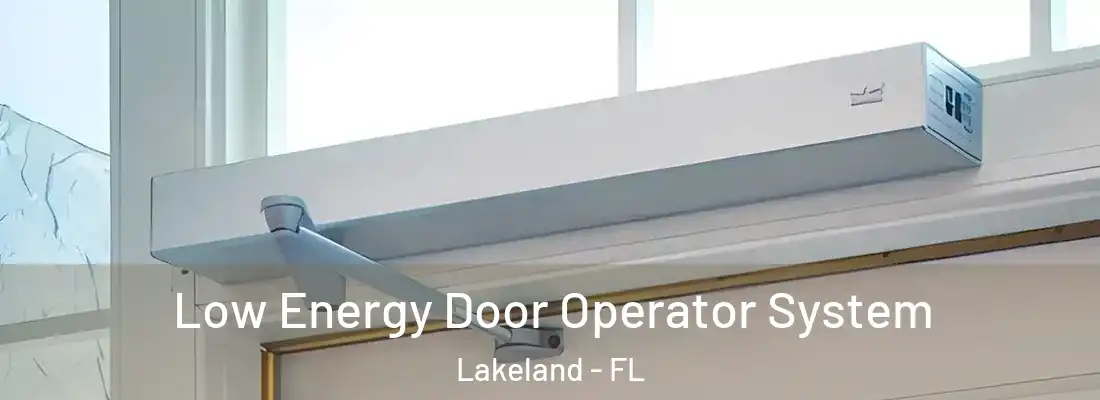 Low Energy Door Operator System Lakeland - FL